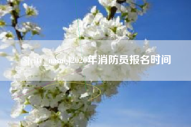 弥勒2020年消防员报名时间