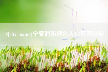 弥勒宁夏消防报名入口官网公告