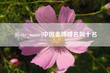 弥勒中国金牌排名前十名