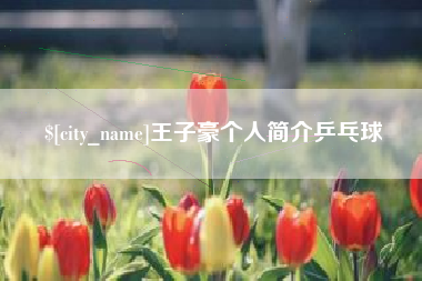 弥勒王子豪个人简介乒乓球