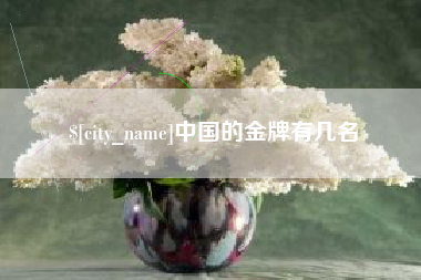 弥勒中国的金牌有几名