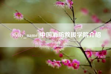 弥勒中国消防救援学院介绍