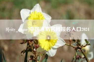 弥勒中国消防官网报名入口2024