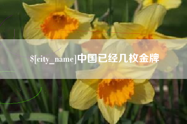 弥勒中国已经几枚金牌