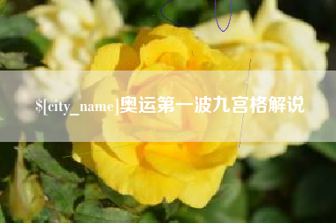 弥勒奥运第一波九宫格解说