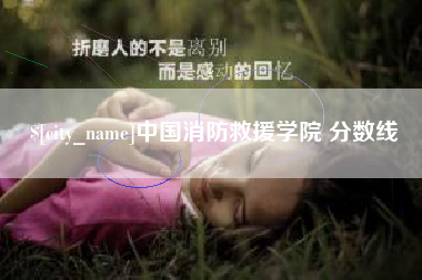弥勒中国消防救援学院 分数线