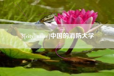 弥勒中国的消防大学