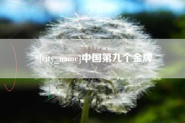 弥勒中国第九个金牌