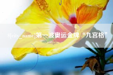 弥勒第一波奥运金牌“九宫格”