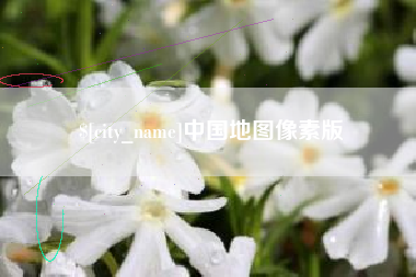 弥勒中国地图像素版