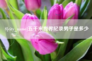 弥勒五千米世界纪录男子是多少