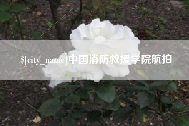 弥勒中国消防救援学院航拍