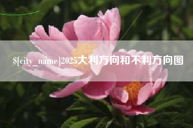 弥勒2025大利方向和不利方向图