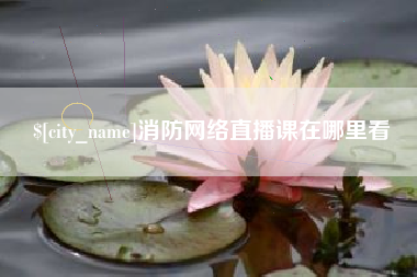 弥勒消防网络直播课在哪里看
