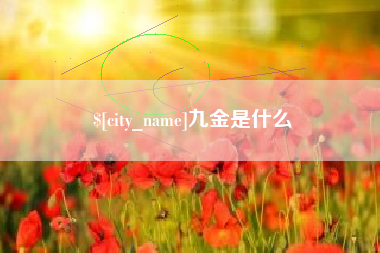 弥勒九金是什么