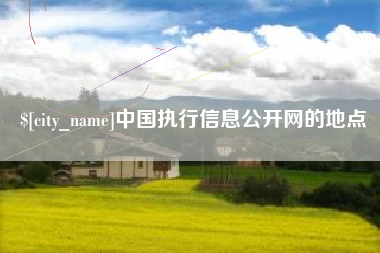 弥勒中国执行信息公开网的地点