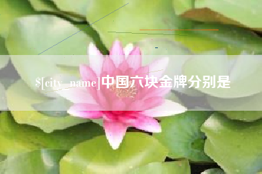 弥勒中国六块金牌分别是