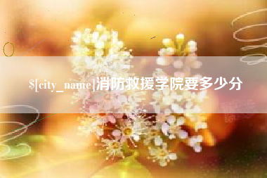 弥勒消防救援学院要多少分